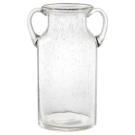 Ваза для цветов flowi, 29 см, прозрачная