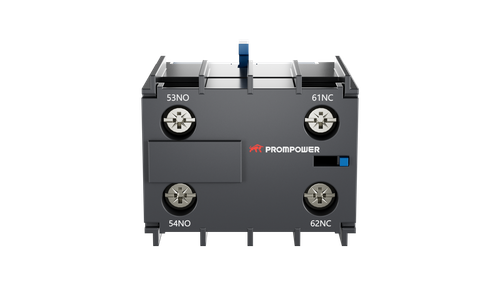 Блок всп. контактов Prompower PLA1KN11 серии Pulse, фронт. монтажа для серии PLC1-K, 1НО+1НЗ