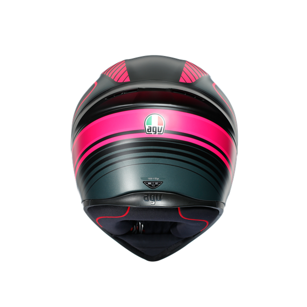 AGV K1 WARMUP Multi PLK Black/pink