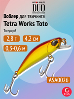 Воблер DUO Tetra Works Toto 42 S, CCC0075 Lemon Boost