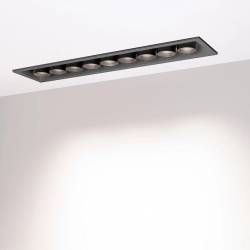 Светильник MS-ORIENT-BUILT-TURN-TC-S67x300-20W Warm3000 (BK-BK, 30 deg, 230V) (Arlight, IP20 Металл, 5 лет) 037210