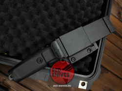 Нож Extrema Ratio Fulcrum C Black P/S А+++ V.2026 - черная рукоять, черный клинок