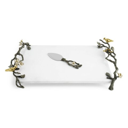 Сервировочный сырный набор Michael Aram Lovebirds (45.7 x 28 см)