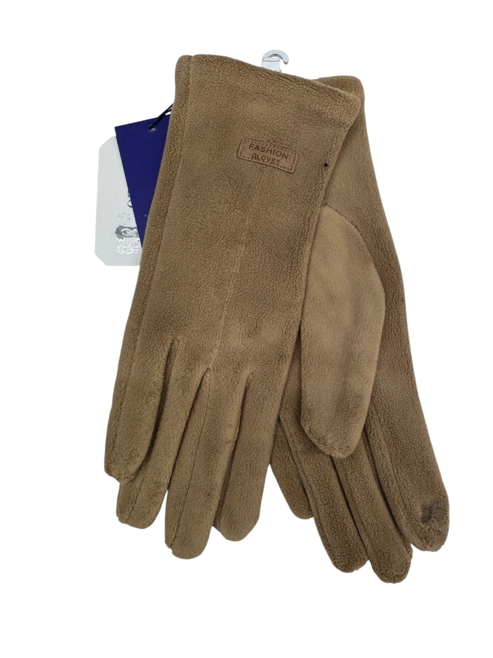 Перчатки. Женские. Верх: Плюшевые.Текстильные. Подклад: Плюш-флис.В упаковке 12 шт, разные цвета.