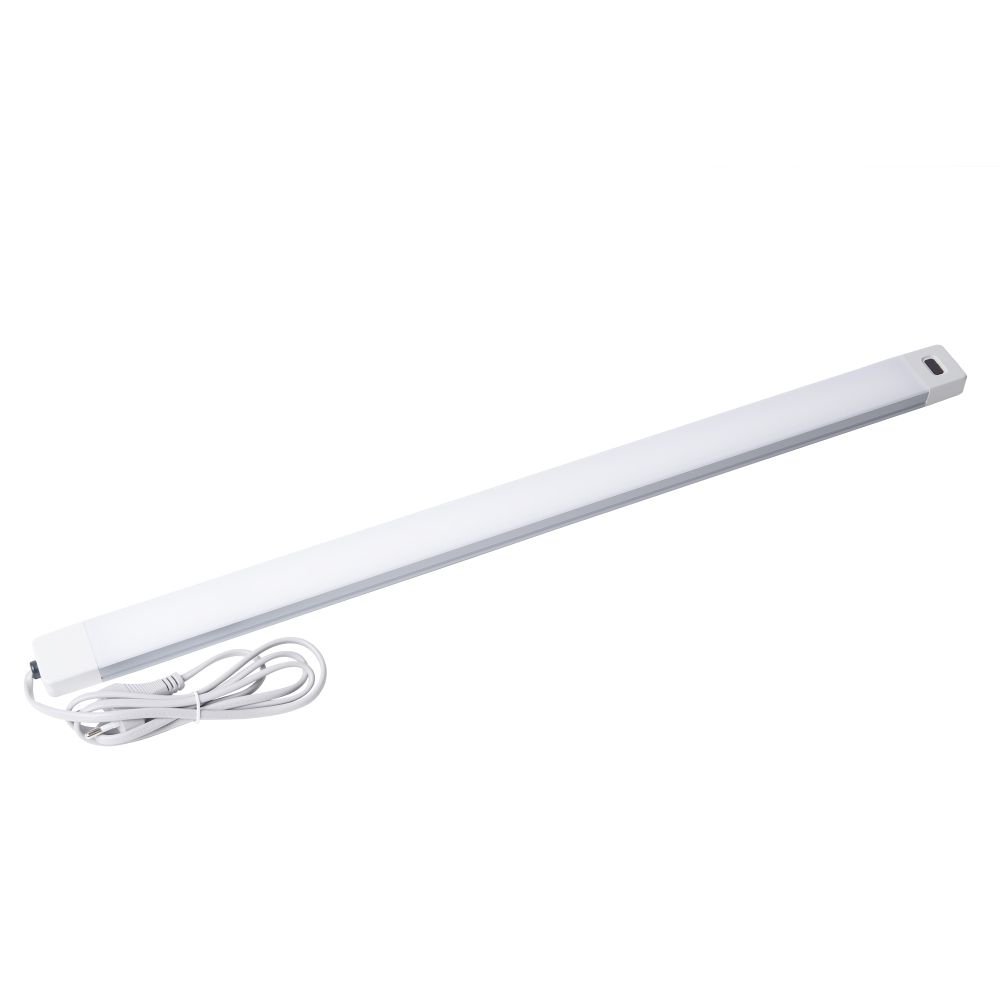 ULI-F45-9W-4500K-DIM SENSOR IP20 SILVER Светильник светодиодный для мебели. 600x35x16мм. 600Lm. ТМ Uniel