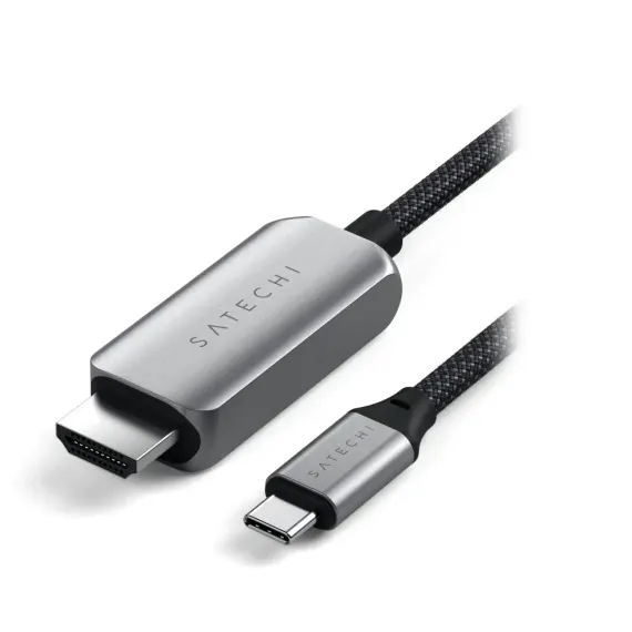 Satechi USB-C To HDMI 2.1 8K Cable Space Grey