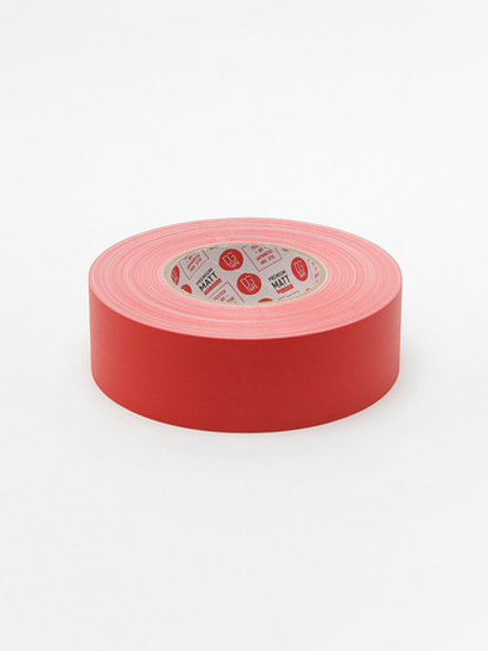 Клейкая лента Gaffer Tape@MATT - Гаффа тейп 50мм/50м - Матовый Красный