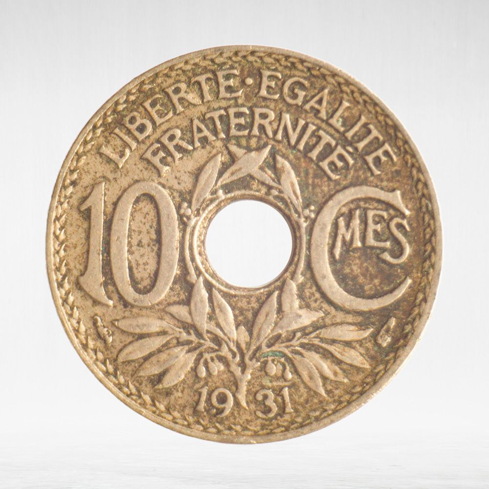 France, 10 Centimes 1931, VF