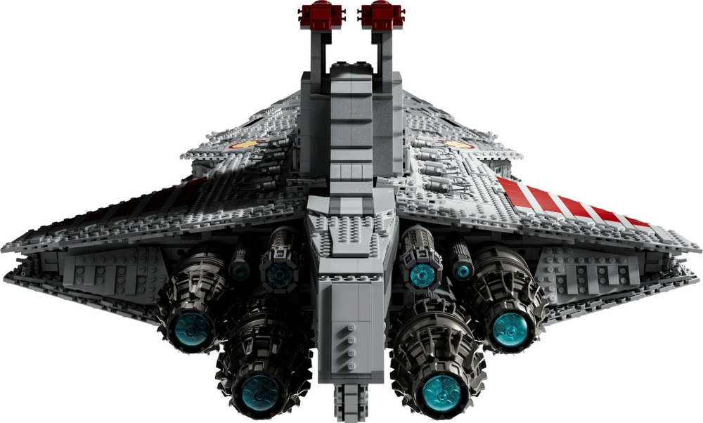 LEGO Star Wars: Республиканский ударный крейсер класса Венатор 75367 — Venator-class Republic Attack Cruiser — Лего Звездные войны Стар Ворз