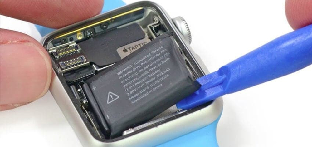 Замена аккумулятора на Apple Watch 2 38 мм (A1760)