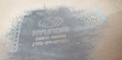 Юбка заднего бампера Hyundai Creta 1 (GS) 16-21 Б/У Оригинал 86612M0000