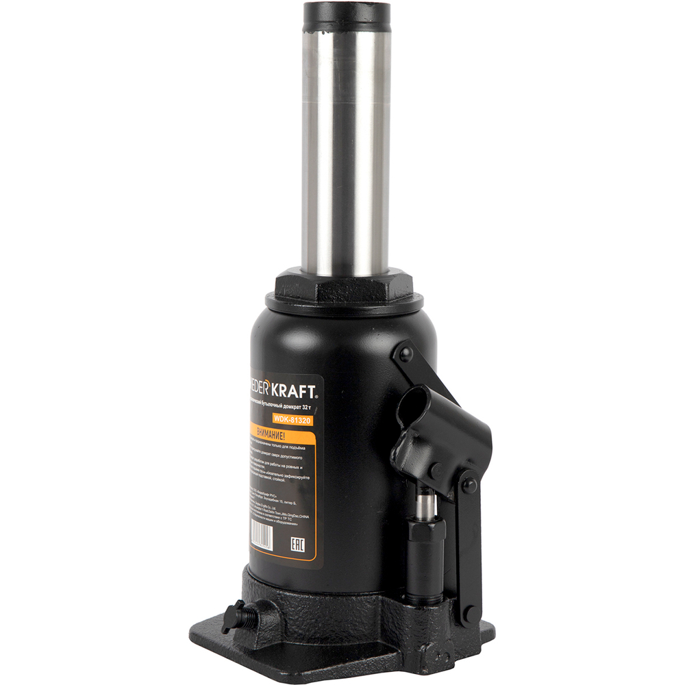 WDK-81320 Домкрат бутылочный, г/п 32 т, 255-420 мм