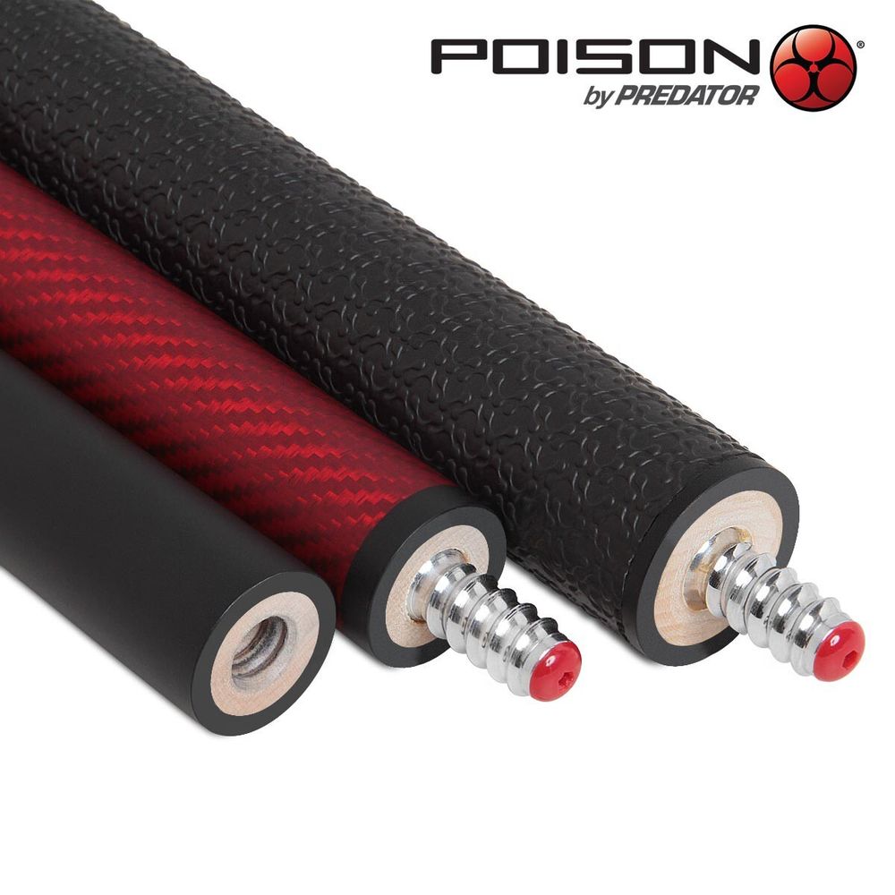 Кий Poison VX⁵ Jump-Break Red GTX™ Grip 3PC Пул 19oz
