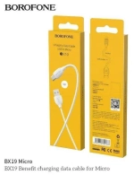 Кабель MicroUSB 1.3A BOROFONE BX19 1-метр