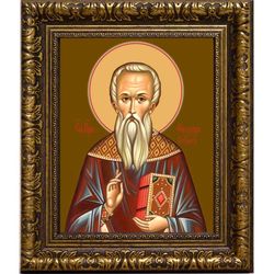 Феодор Студит преподобный. Икона на холсте.