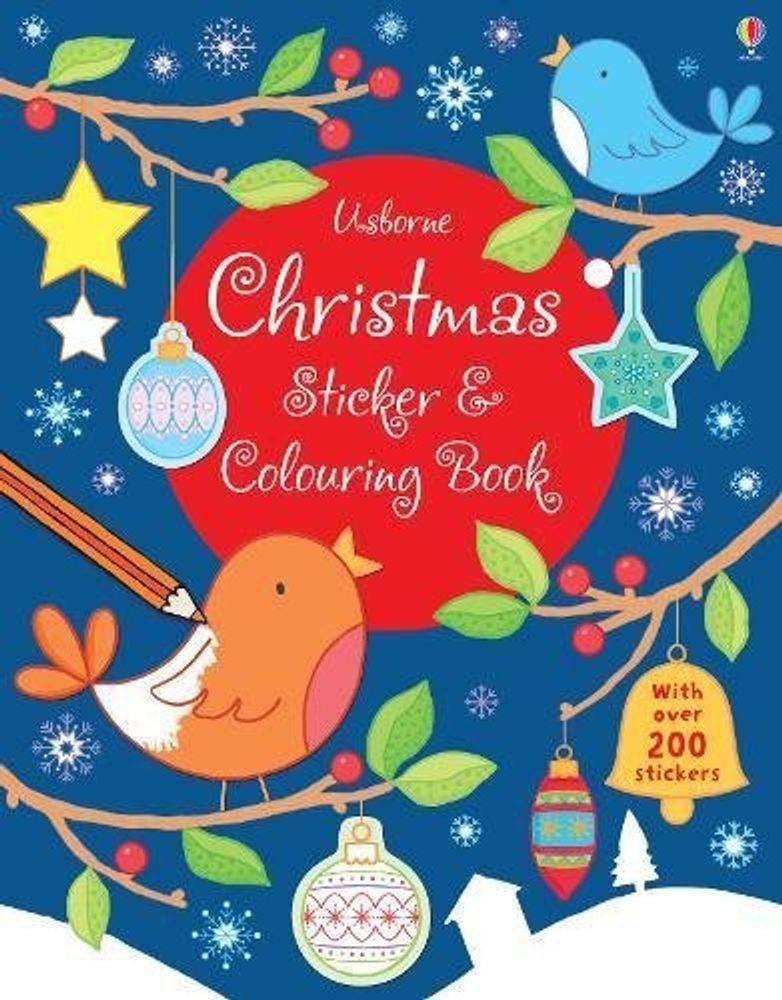 Greenwell Jessica. Christmas sticker and colouring book