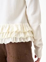 Джемпер для девочки AT1259 молочный