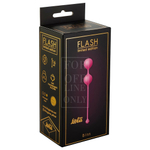 Вагинальные шарики Flash Bliss (Цвет: розовый)