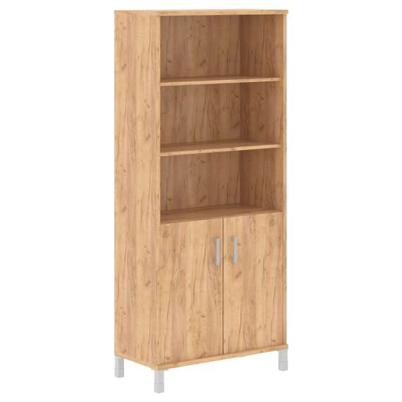 Шкаф высокий с глухими малыми дверьми B 430.2  900х450х2054 BORN