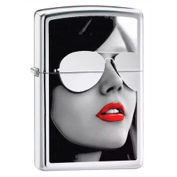 Зажигалка Zippo 28274 Golden Design, Polish Chrome