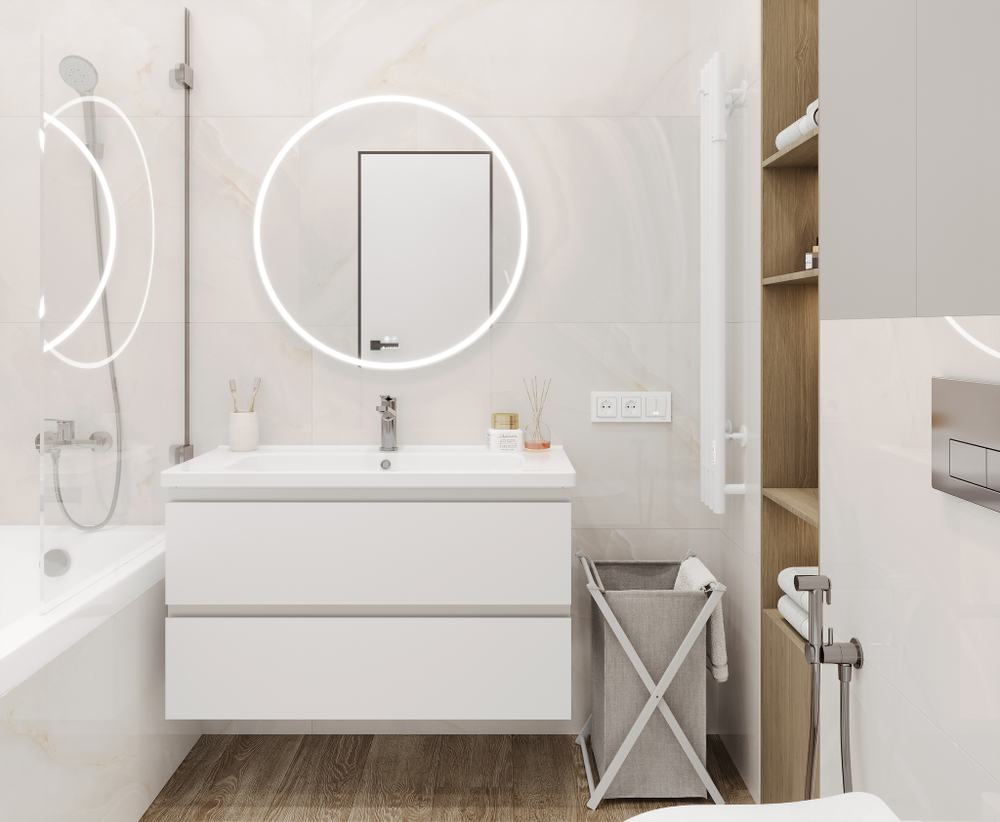 Глазурованный керамогранит Ceradim Onyx Queen Cream 120x60 см 1.44 м² полированный цвет кремовый