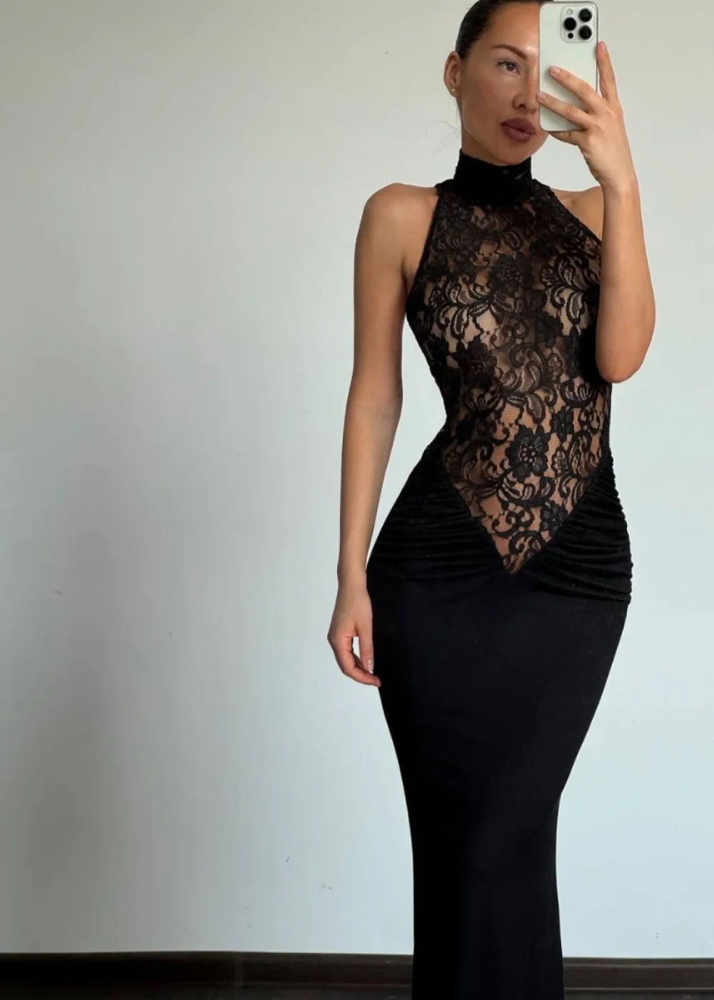 Платье "Огнеопасно", Черное