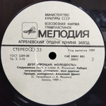 Биоконструктор и Прощай, Молодость! / Группа Биоконструктор - Дуэт Прощай, Молодость! (LP)