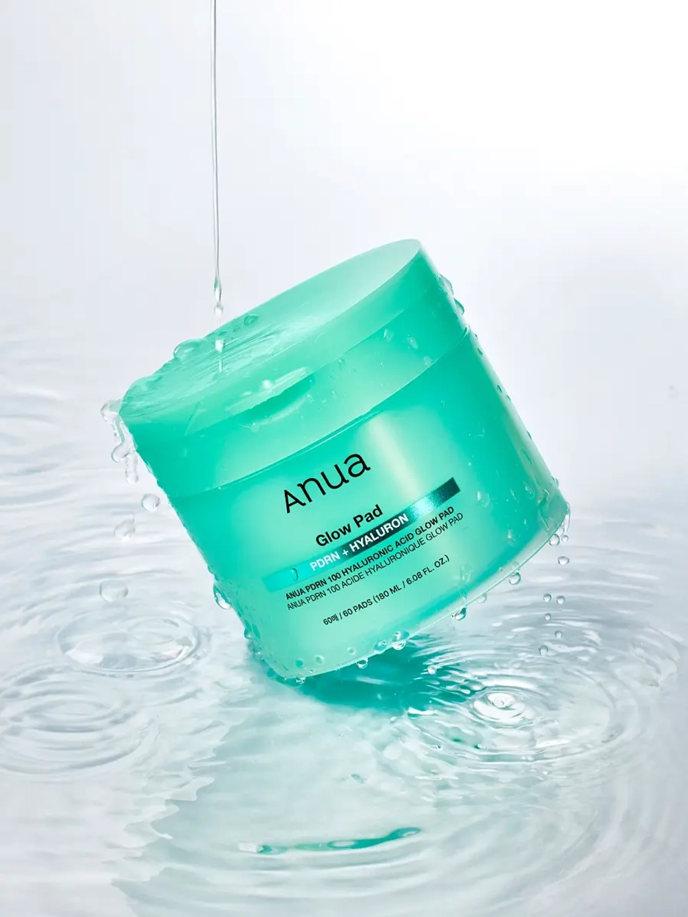 Anua Увлажняющие пэды с ПДРН и гиалуроновой кислотой для сияния кожи PDRN 100 Hyaluronic Acid Glow Pad 60 шт