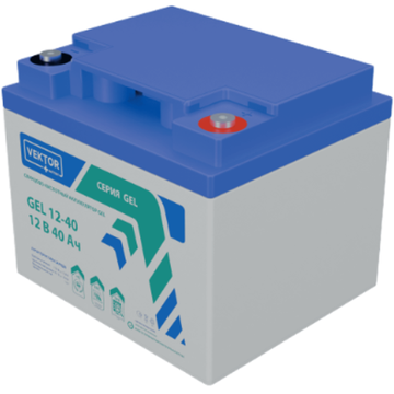 Аккумулятор VEKTOR BATTERY GEL 12-40