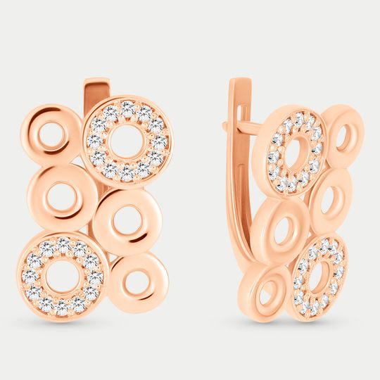 Серьги золотые