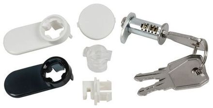 Замок с ключом TEKFOR IEK TF-KP00D-ZP