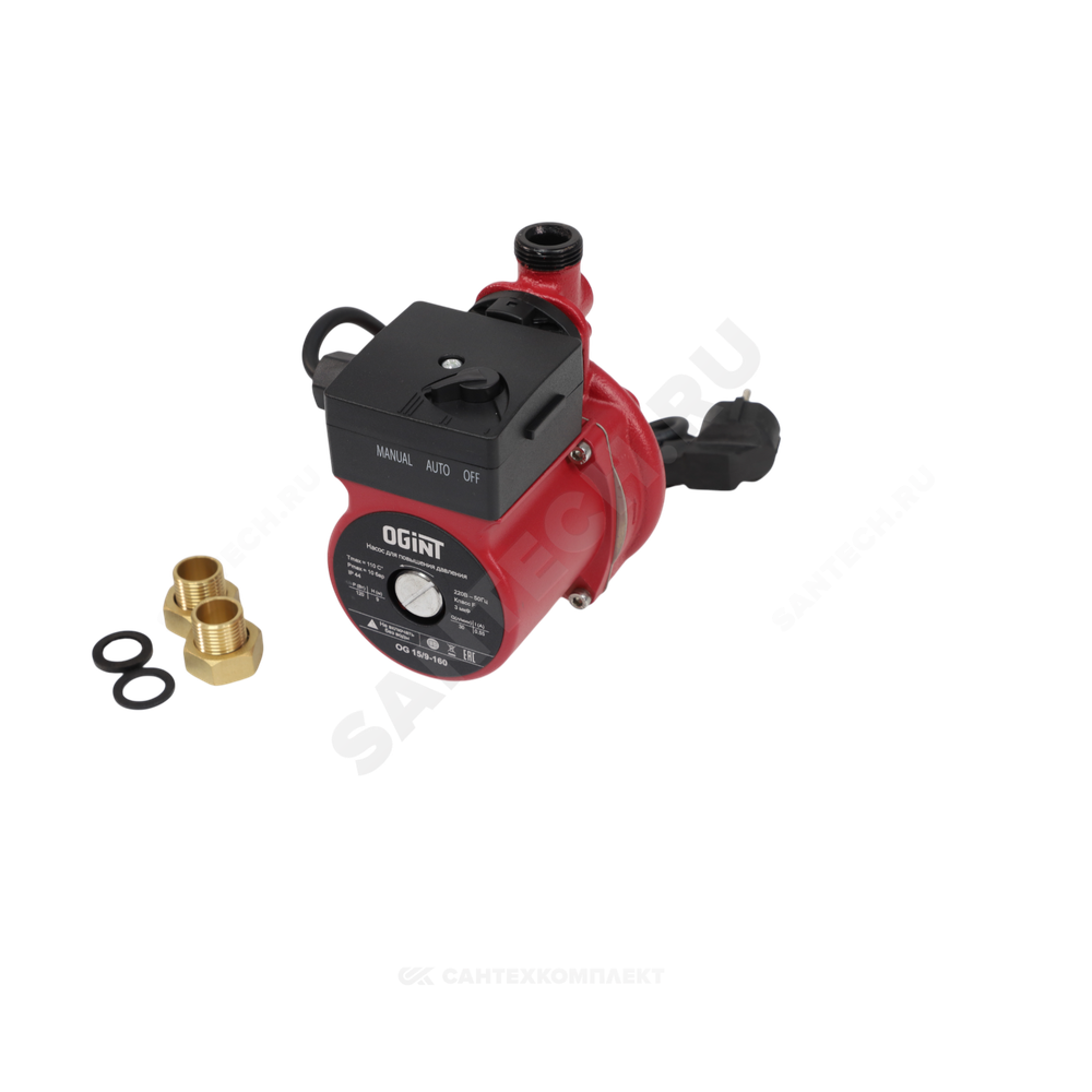 Насос повысительный OG 15/9-160 PN10 1х220В/50 Гц Ogint