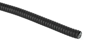 Металлорукав в ПВХ-изоляции РЗ-Ц-П 20 черный с протяжкой (50м) ЭРА Б0058937 ( D.скобы 21-22мм)