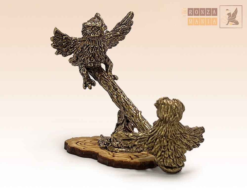 фигурка Совы на качелях