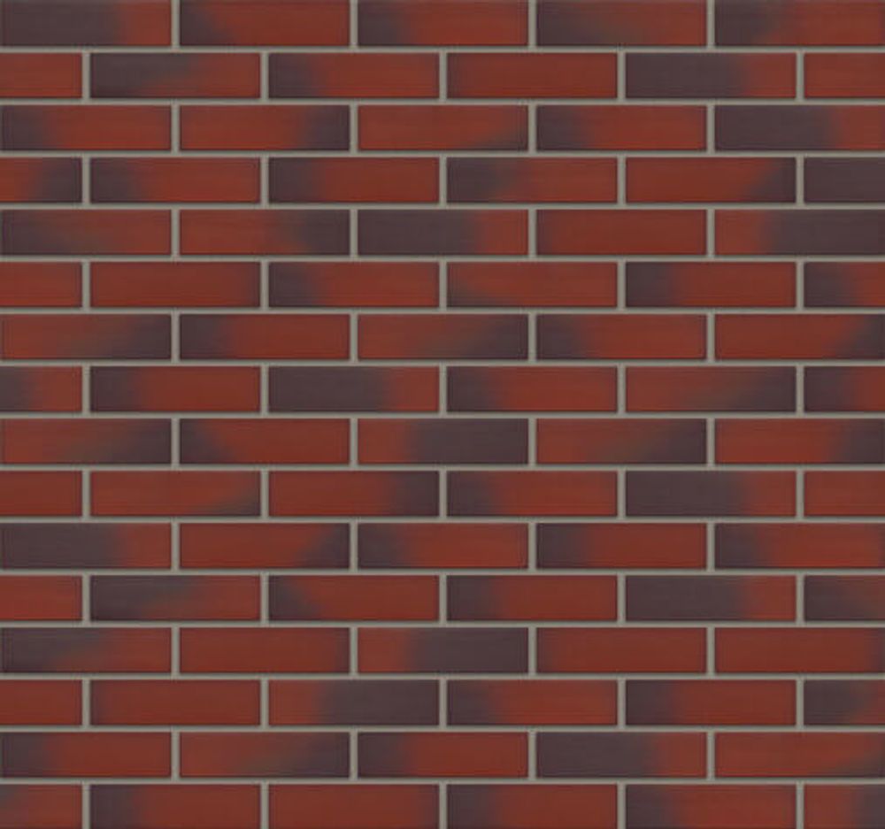 King Klinker - цвет Wild wine (04), Dream House, 65x250x10, RF - Клинкерная плитка для фасада и внутренней отделки