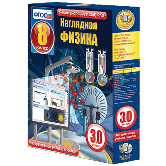 Интерактивное пособие "Наглядная физика. 8 класс"