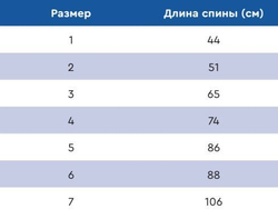 Попона VitaVet PRO фланелевая послеоперационная для собак 58-70 кг, размер № 7