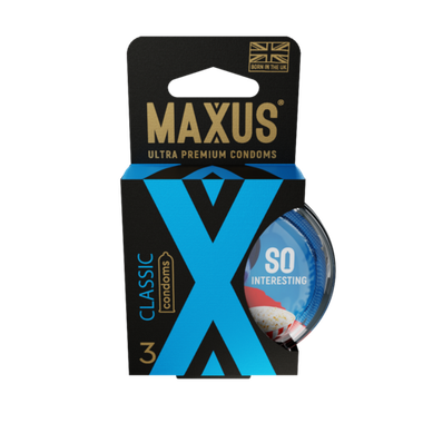 ПРЕЗЕРВАТИВЫ MAXUS CLASSIC № 3 X-EDITION