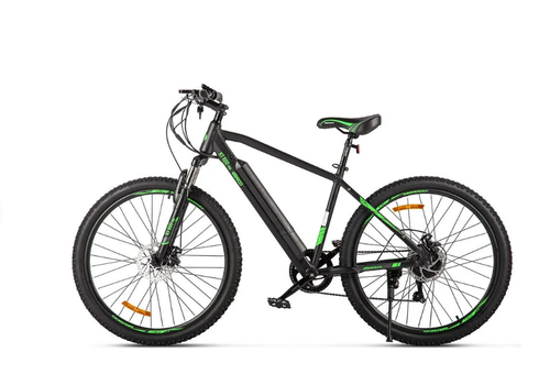 Электровелосипед Eltreco XT 600 Pro (Черно-зеленый-2663)