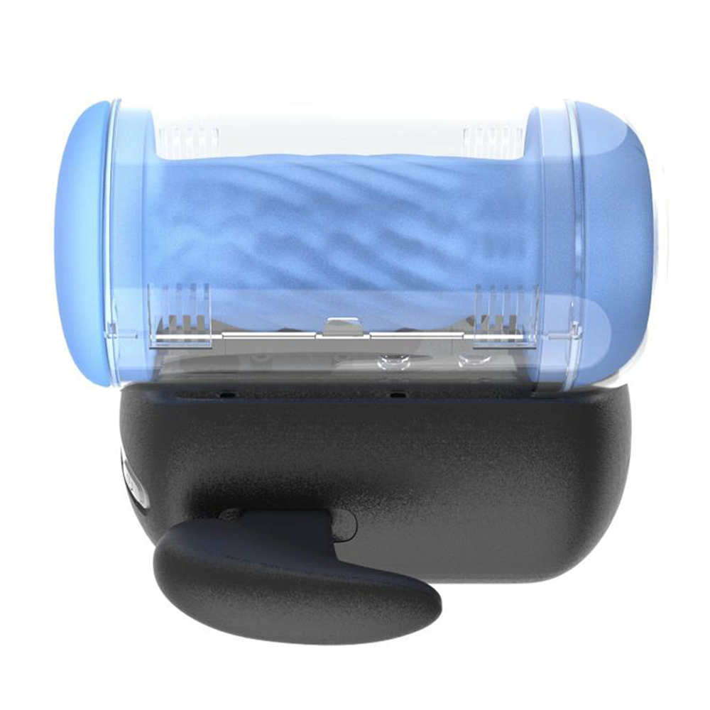 Автоматический мастурбатор с функцией пенетрации Amovibe Black Knight Multiple Thrusting Patterns Masturbator