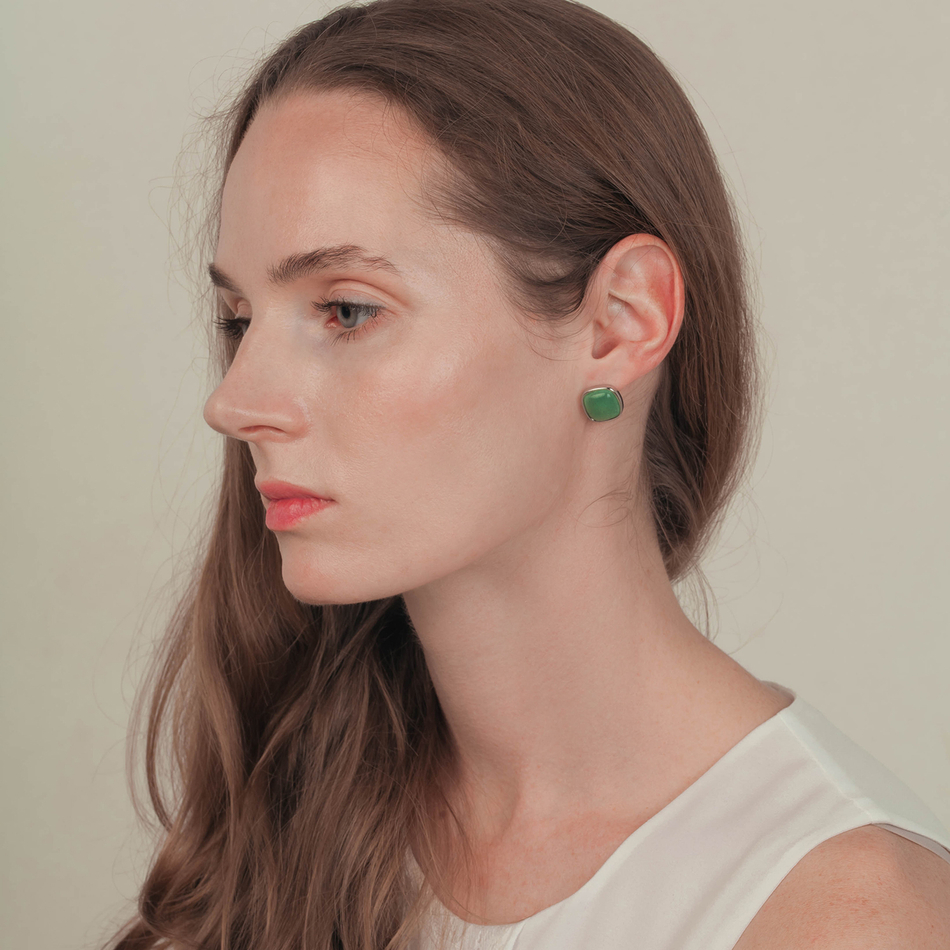 Серьги Possebon Q.Verde A0892.17 S