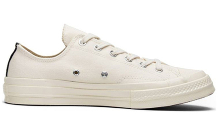 Кеды CDG x Converse 1970s Chuck Taylor All-Star Ox Comme des Garcons PLAY White, 150207C