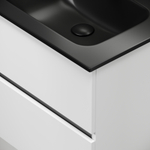 Тумба подвесная под раковину Sancos Urban, белый глянец 590х450х550