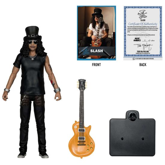 Фигурка McFarlane Слэш Guns&Roses Rock&Roll Music Maniacs 15 см