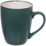 Кружка керамическая 360мл «Полоски», микс цветов