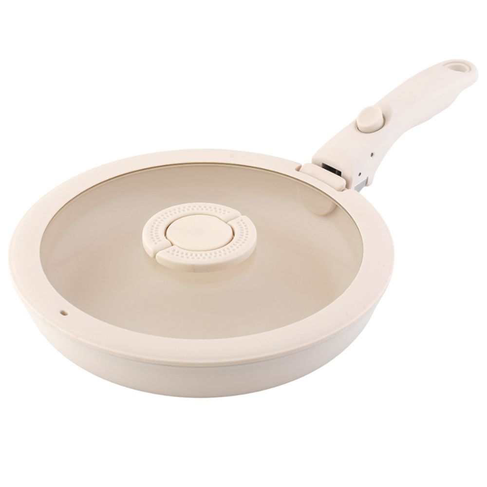 Набор посуды для приготовления со съемной ручкой Smart Ceramic, 7 предметов, цвета топленого молока