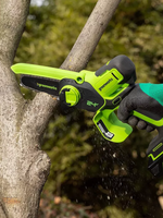 Цепная пила аккумуляторная GREENWORKS GD24CSMNX 24В,15см,бесщеточная,без АКБ и ЗУ (2008707)