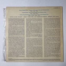 Винтажная виниловая пластинка LP J.W.Hertel, L. Mozart, J.N.Hummel, Edward H. Tarr, Helmut Hucke, Consortium Musicum, Fritz Lehan Doppelkonzert Fur Trompete Oboe Und Orchester Es Dur (Germany 1977)