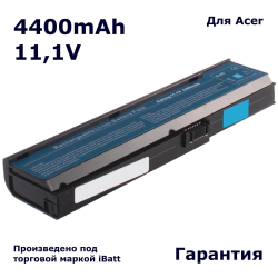 Аккумулятор iBatt 4400mAh для Acer Aspire 3680, 5050, TravelMate 2480