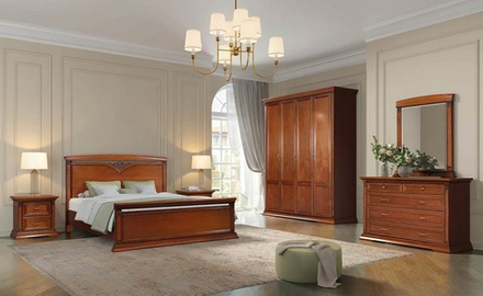 Спальня «Лоренцо» Вишня